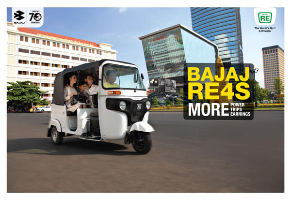 Bajaj RE - Cambodia